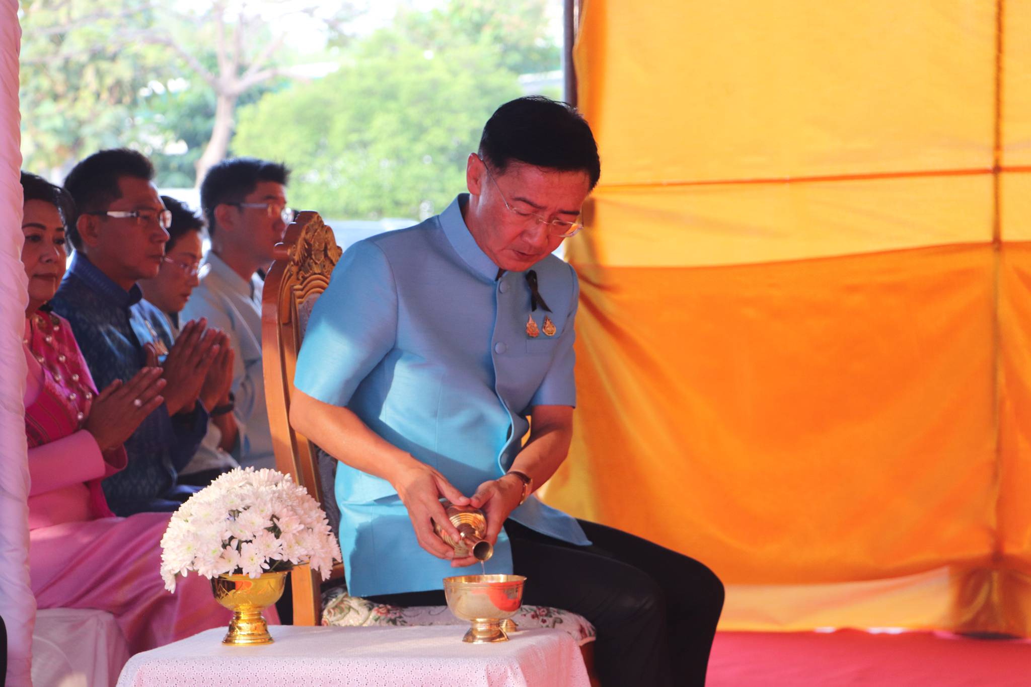 title - ส.ป.ก.ยโสธร ร่วมพิธีทำบุญตักบาตร พิธีบวงสรวงพระบรมราชานุสาวรีย์รัชกาลที่ 5 พิธีวางขันหมากเบ็งและพิธีบวงสรวงพระสุนทรราชวงศา (สิงห์) เพื่อความเป็นสิริมงคลเนื่องในโอกาสวันสถาปนาจังหวัดยโสธร และการจัดงานกาชาด ประจำปี พ.ศ.2569